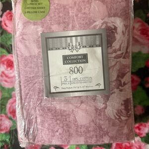 Pink King Sheet Set